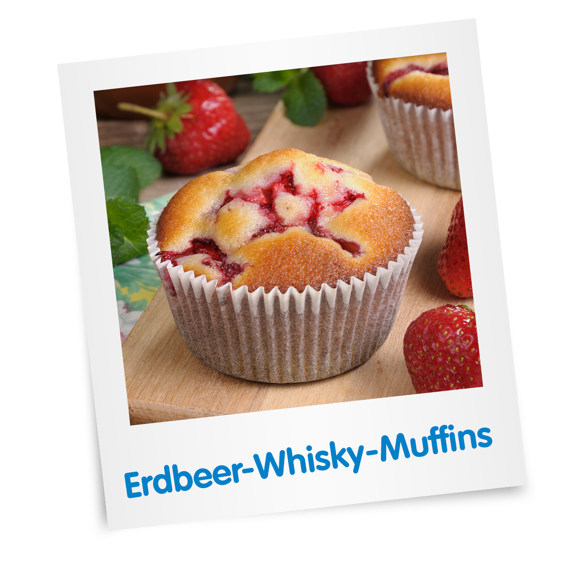 Beschwippste Erdbeer-Whisky Muffins