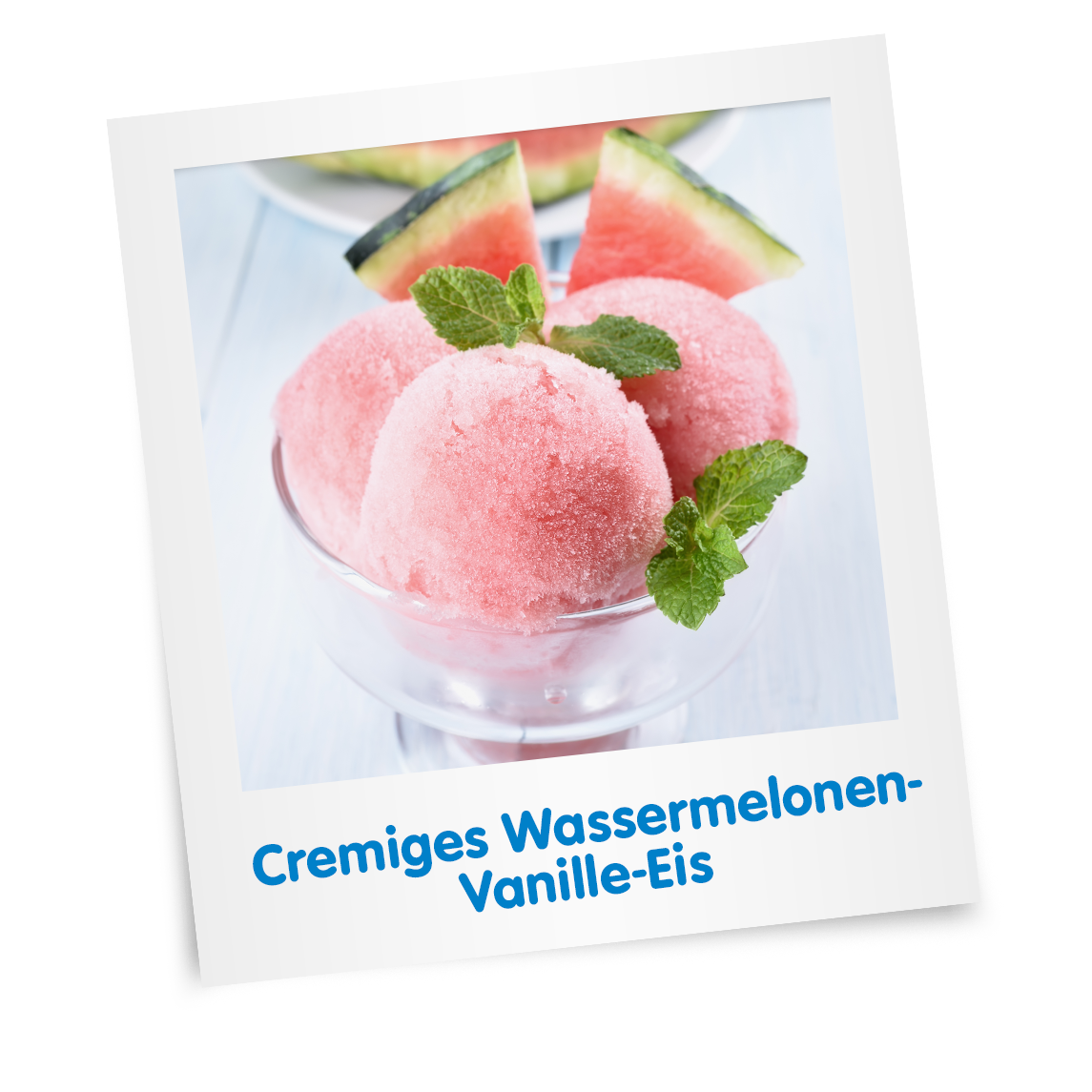 Cremiges Lattella Wassermelonen Eis
