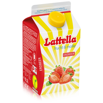 Produktbild - Lattella Erdbeer