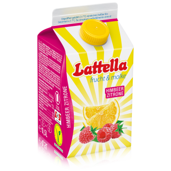 Produktbild - Lattella Himbeer-Zitrone