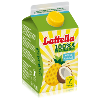 100 Pflanzlich Kokos Ananas Packshot