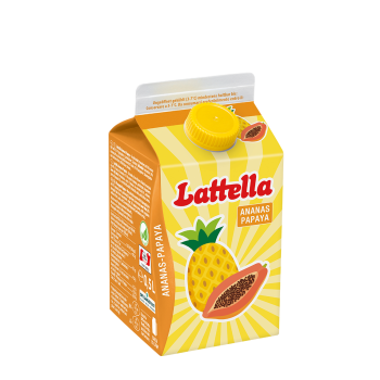 Produktbild - Lattella Ananas-Papaya
