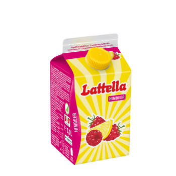 Produktbild - Lattella Himbeer-Zitrone