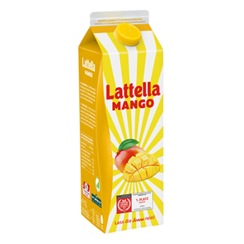 Das Bild zeigt das Lattella XL in der Sorte Mango