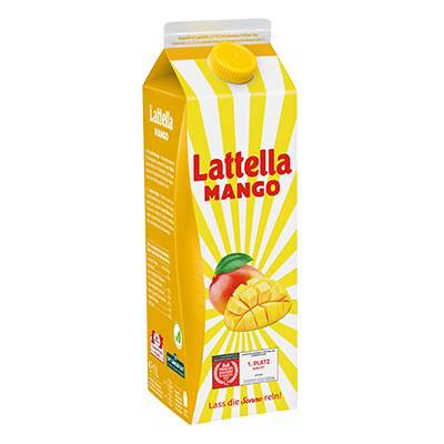 Das Bild zeigt das Lattella XL in der Sorte Mango
