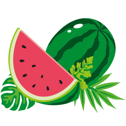 Lattella Wassermelone Früchte