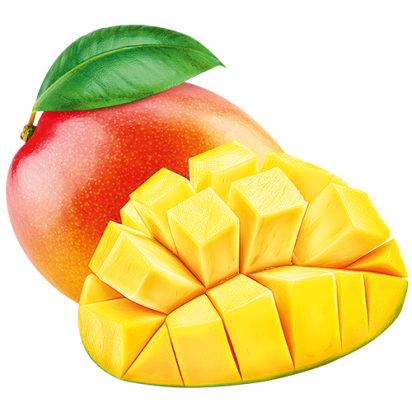 Das Bild zeigt die Früchte der Lattella Sorte Mango