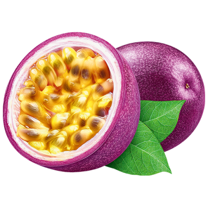 Das Bild zeigt die Früchte der Lattella Sorte Maracuja