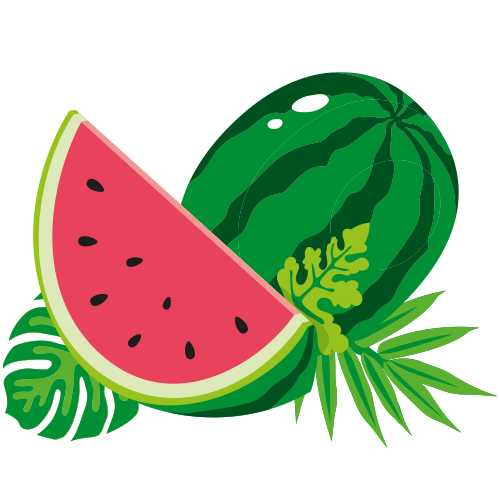 Lattella Wassermelone Früchte
